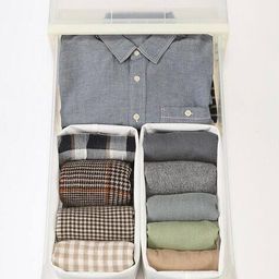 muji Height Adjustable Non-Woven Fabric Medium Separation Case image 4