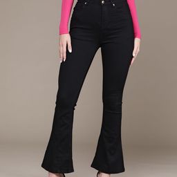 bebe Women Denim Daze Flared Stretchable Jeans-image-25