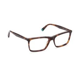 Web Eyewear Brown Rectangular Eye Frames for Men image 4