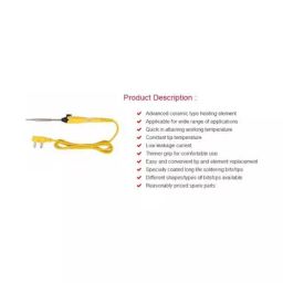 Vtronix 25W Steel Round Tip Soldering Iron Kit, VtX-25W-SIK075 (Pack of 9)-13