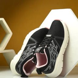 OFF LIMITS Women's SPARTA Black & Silver Running Shoes-image-24