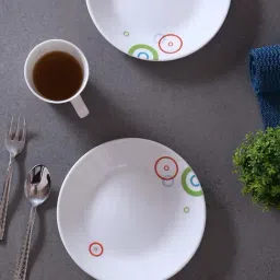 Corelle Hula Hoop Vitrelle Glass Small Plates - Set of 6-image-25