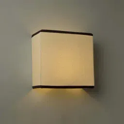 Homesake Beige Square Wall Lamp - Set of 1-image-40