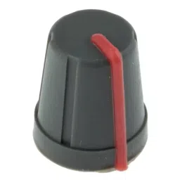 RS PRO 13 mm Black Potentiometer Knob for 6.4 mm Shaft D Shaped, 4676689-image-34