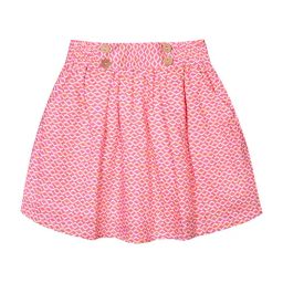Budding Bees Kids Pink Printed Skirt-picture-19