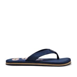 Woodland Men's Navy Flip Flops-image-26