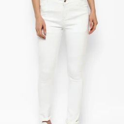 StyleStone White Mid Rise Jeans-image-45
