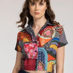 SHAYE Multicolor Printed Shirt-image-97