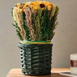 Fabindia Home Yellow Sughandh Dried Flower-picture-19