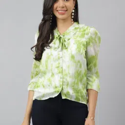 Latin Quarters Green Printed Shirt-picture-16