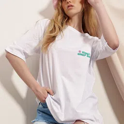 Trend Alacati stili Women Printed Pockets T-shirt-picture-23