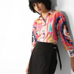 Only Multicolor Printed Shirt-15