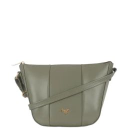 Baggit Monta Green PU Solid Sling Handbag-image-10