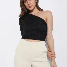 vero moda Vero Mode Black Embroidered Top-picture-32