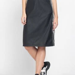 Adidas Originals Black Striped A-Line Skirt-picture-12