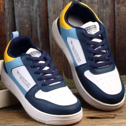 Asian Men's Navy Casual Sneakers-image-98