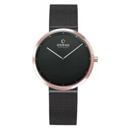 OBAKU V230LXMBMB Papir Lille-Night Analog Watch for Women-image-66