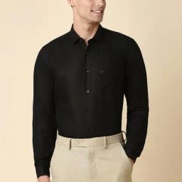 Allen Solly Black Slim Fit Shirt-image-68