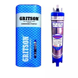 GRITSON 1 HP Single Phase 15 Stage V4 Water Filled Borewell Submersible Pump, GS.W-F7-image-12