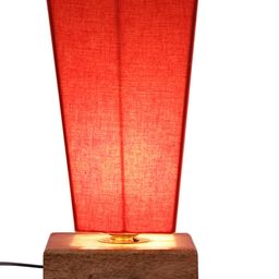 Devansh Orange & Gold-Toned Solid Traditional Table Lamp with Shade image 3