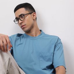 ether Relaxed Fit Cotton T-shirt-image-33