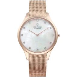 OBAKU V217LXVWMV Fin Rose Analog Watch for Women-image-1