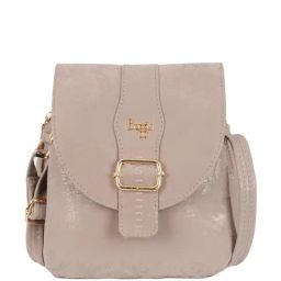 Baggit Soren Pink PU Solid Sling Handbag-18