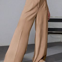 SZN Women High-Rise Trousers-image-113