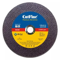 CUTFINE 4 Inch Dia, 3 mm Thickness Reinforced Cutting Wheel, R430 (Pack of 50)-image-59