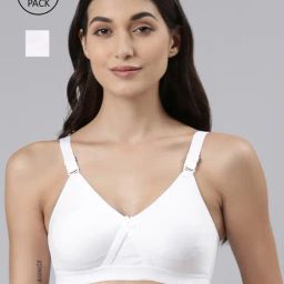 Dollar Missy White Cotton Seamless Bra - Pack Of 2-picture-35