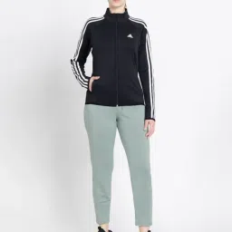 adidas Black Regular Printed Track Top-image-97