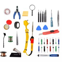 Fadman 19 In 1 Type-3 Soldering Kit with Mobile Opener 25 W Corded Flat Copper, Iron & Nickle Tip-22
