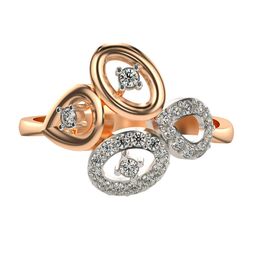 VALANOVA Women Rose Gold Ring Diamond-picture-24