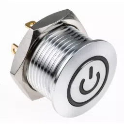RS PRO Illuminated Push Button Switch Momentary 16 mm SPST Blue LED 36 V DC, 1758576-picture-22
