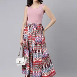 Souchii Women Printed Ethnic Palazzos-image-13