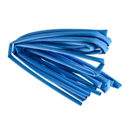 RS PRO Heat Shrink Tube Blue Polyolefin 4.8 mm sleeve 1.2 m length, 397900-18