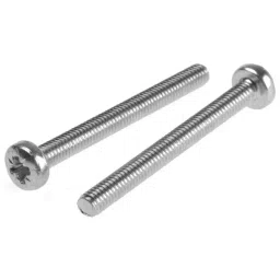 RS PRO Machine Screw M4x40 mm Steel Pozidriv Pan Headed DIN 7985, 553598-image-88