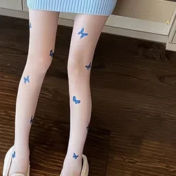 Krelin Butterfly-Printed Stretchable Stockings-image-21