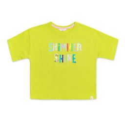 H by Hamleys Kids Lime Green Embellished T-Shirt-image-18