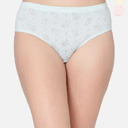 Lady Lyka Pack Of 3 Floral Printed Cotton Mid-Rise Hipster Briefs IKON-3A-picture-17
