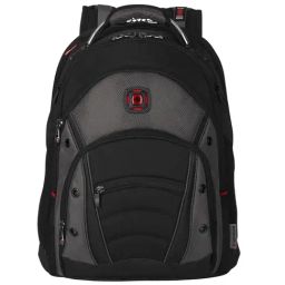 Wenger Synergy 26 Ltrs Black & Grey Medium Laptop Backpack-image-44