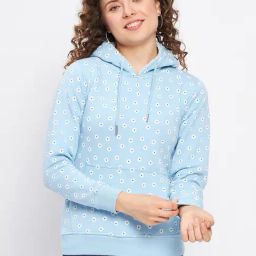 Duke Powder Blue Printed Hoodie-image-20