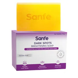 Sanfe Dark Spots Brightening Soap With Kojic Acid - 75g-image-27