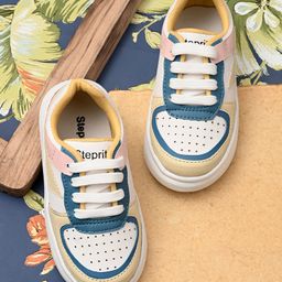 Steprite Colour Blocked Unisex Sneakers - Yellow-picture-10
