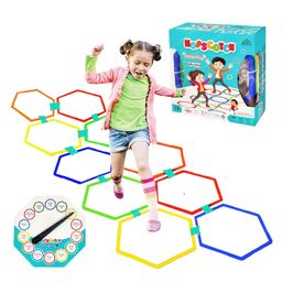 Bunie Hopscotch Kids Game  10 Rings and 12 Connectors, 1 Spinner Board-26