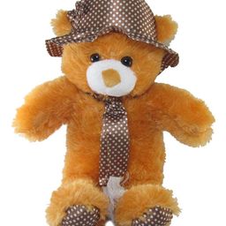 Tickles Brown Cap Teddy Soft Stuffed Plush Animalfor Kids(Color: Brown Size: 30 cm)-image-97