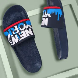 PENNEN Men Self Design Slider Flip Flops-picture-2
