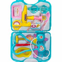 Lattice Doctor Set Toy Game Kit with Foldable Suitcase (Color May Vary) image 3