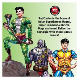 pinwheel books Nishachar Special Collector's Edition- Nagraj & Super Commando Dhruva - Hindi image 4