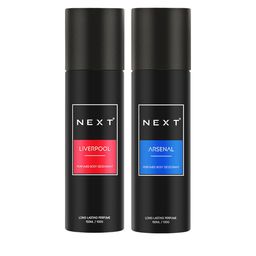 NEXT CARE Set Of 2 Liverpool & Arsenal Deodorants - 150 ml Each-43